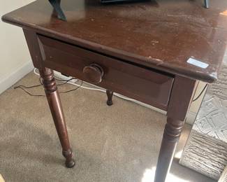 ANTIQUE SIDE TABLE
