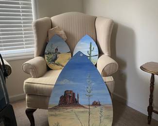 SOUTHWEST PAINTINGS ON WOOD