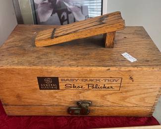 SHOE SHINE BOX