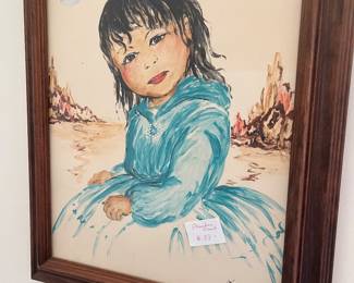 CHILD PAINTING 