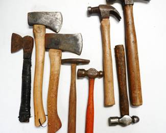 Assorted Hammers & Axes (Total of 8) 