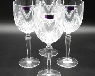 Marquis by Waterford 14oz Brookside Crystal Wine Glasses/Goblets (Set of 4) 