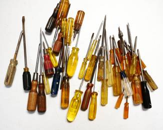 Assorted Screw Drivers (Total of 40) 