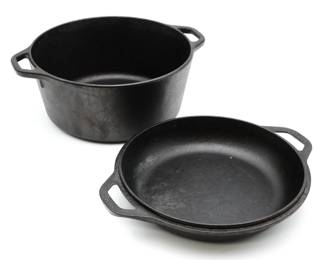 Lodge 10.5” Cast Iron Pot with Lid 