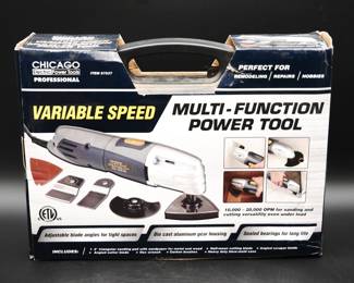 Chicago Electric Variable Speed Multi-Function Power Tool Set 