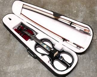 Electric Violin Set with Case 