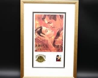 Gone With The Wind 50th Anniversary Signed Numbered Lithograph 