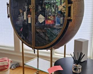 Restoration Hardware "Porthole" Bar, measures 71" x 45" x 19"