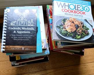 Many cookbooks