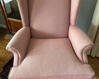 pair of wing chairs