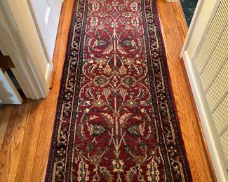 Wool hall runner. 2’5” x 10’1”