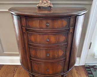 Pair of demilune chests