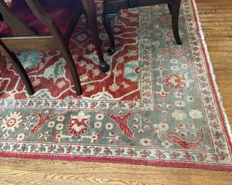 Iranian wool Kitchen rug 7’ x 9’3”