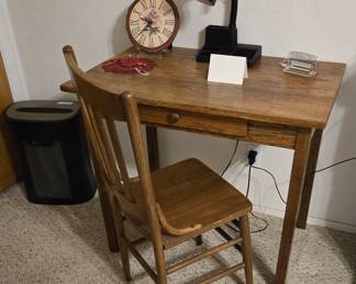 Vintage Childs Desk and Chair