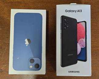 Iphone 10 and Galaxy 13