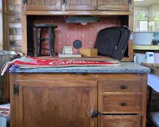 Primitive Hoosier Cabinet