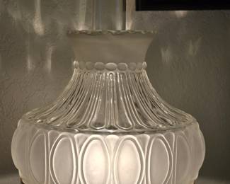 Antique Aladdin Oil Lamp (Converted to Electric)