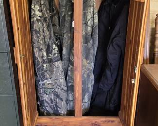 Cedar Wardrobe / Hunting Suit