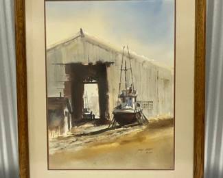 Watercolor by Jerry Stitt