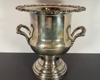 Silver Plate Champagne Bucket