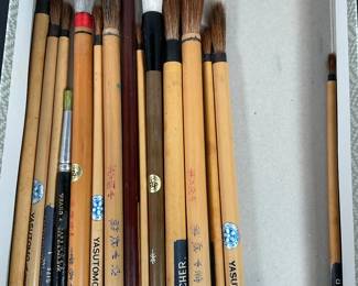 Asian Art Brushes