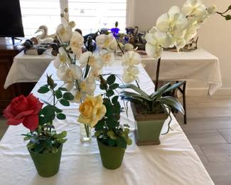 silk roses & other flowers