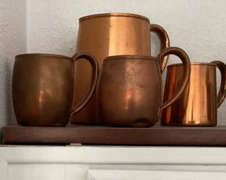 Copper cups