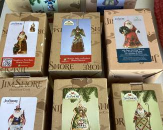 Jim Shore Christmas ornaments