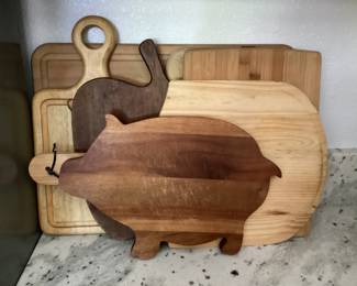 Wood cutting boards