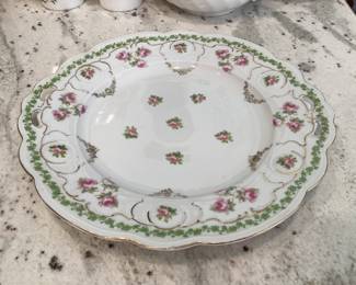 Vintage serving plate