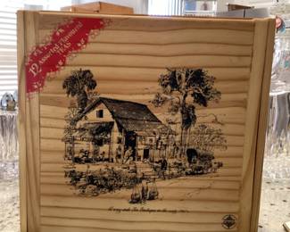 Lovely teabag wood box