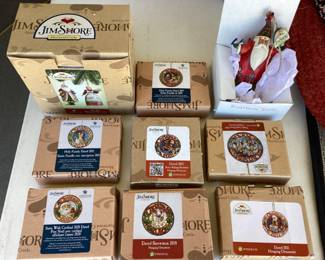 Jim Shore Christmas ornaments