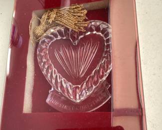 Waterford Marquis Christmas ornament