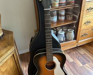 Silvertone Acoustic Guitar with Case