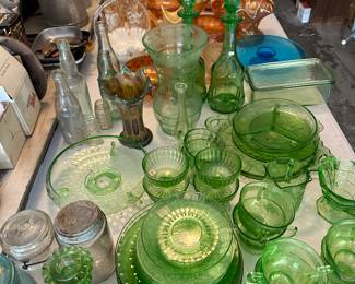 Glassware, Depression Glass