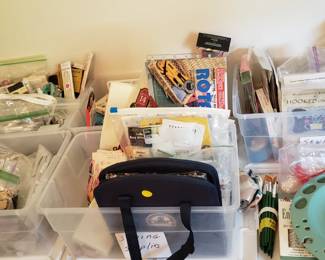 Sewing notions, buttons etc