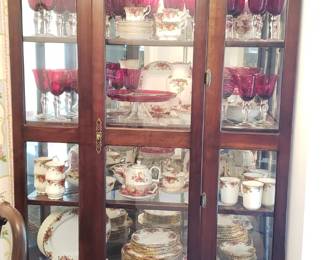 Corner china cabinet!