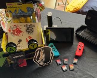 MW235Nintendo Switch Bundle With Pop Culture Trinkets