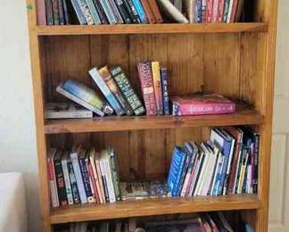 MW180Two Wood Bookcases