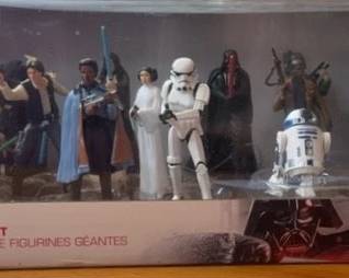 MW202Disney Star Wars Mega Figurine Set