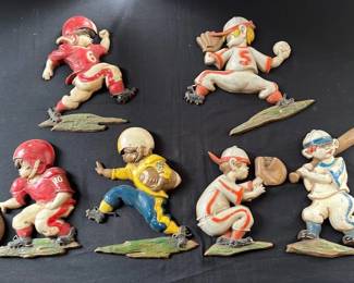 MW264VVintage Sexton Wall plaques