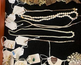 Fine and costume jewelry 