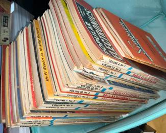 Vintage, magazines, Popular Electronics,  1950's - 1960's 
