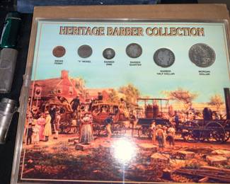 Coin collection, Heritage Barber Collection