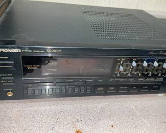 Stereo Equipment, Pioneer Receiver  SX-2800 