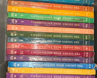 The Golden Book Encyclopedia Set,  16 volumes