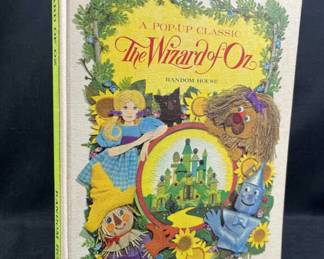 Vtg Wizard of Oz Pop-Up Classic Book, Random House