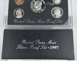 1997 US Silver Proof Coin Set