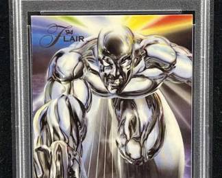 1994 Marvel Univ. Silver Surfer Power Blast PSA 9