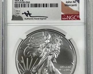 2020 Emergency Production Silver Eagle NGC MS70